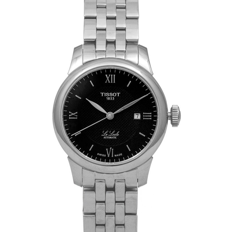 T-Classic 29 mm Black Dial in Stainless Steel T006.207.11.058.00