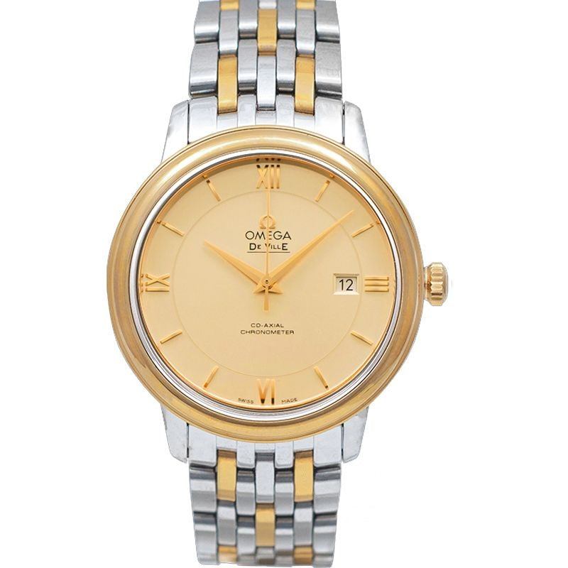 Montre De Ville 36,8 mm en acier inoxydable avec cadran champagne 424.20.37.20.08.001