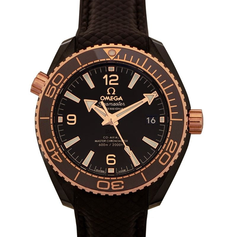 Seamaster 39.5 mm Brown Dial in Ceramic 215.62.40.20.13.001