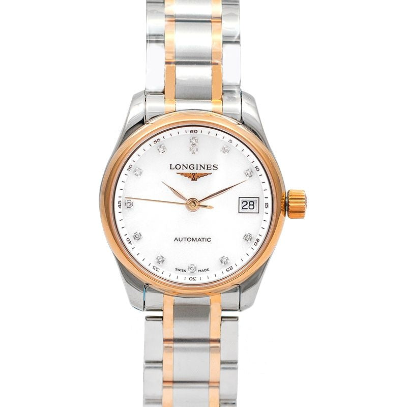 The Longines Master Collection 25.5 mm Mother Of Pearl Dial in Stainless Steel L21285897