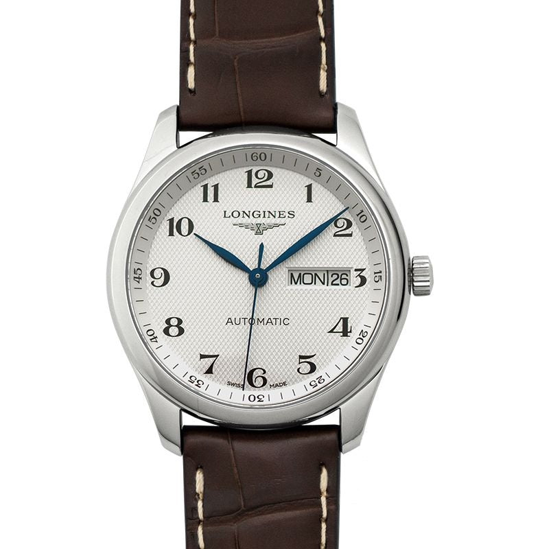 Montre Longines Master Collection 38,5 mm, cadran argenté en acier inoxydable L27554783