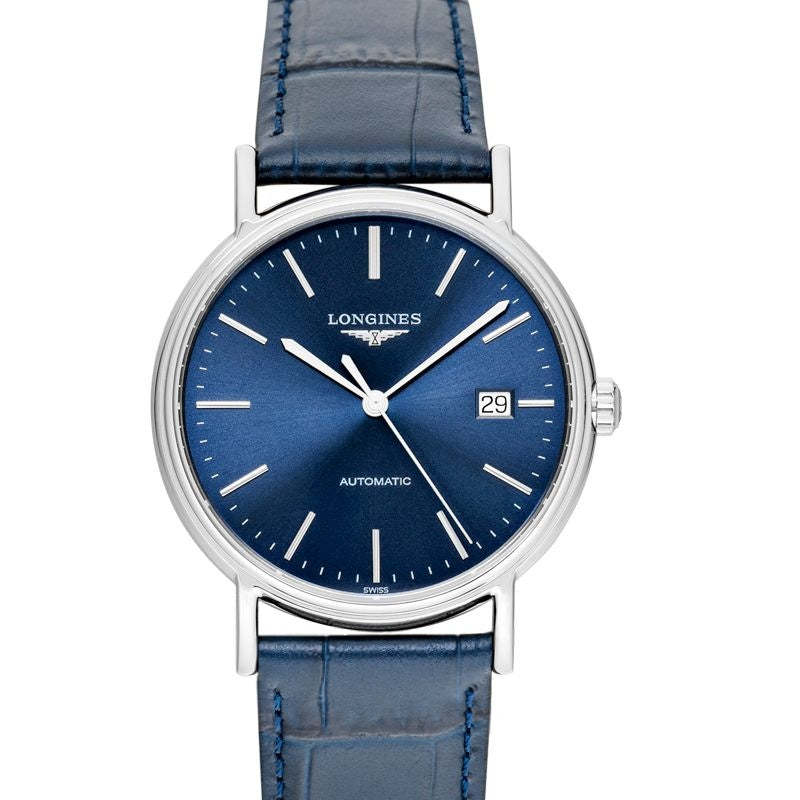 Pr?sence 38.50 mm Blue Dial in Stainless Steel L49214922