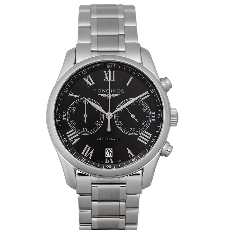 The Longines Master Collection 40mm Black Dial in Stainless Steel L26294516