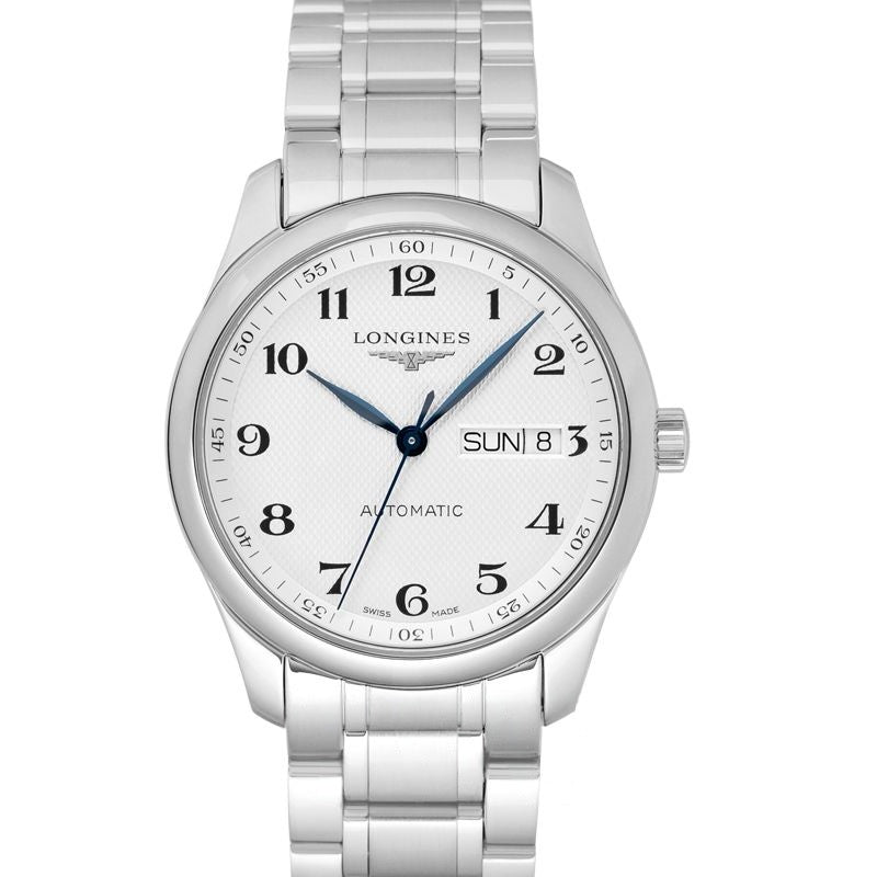 Montre Longines Master Collection 38,5 mm, cadran argenté en acier inoxydable L27554786
