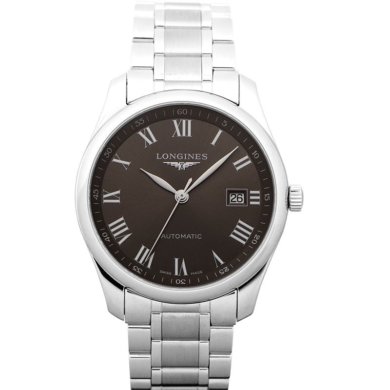 Montre Longines Master Collection 40 mm, cadran marron, acier inoxydable L27934716