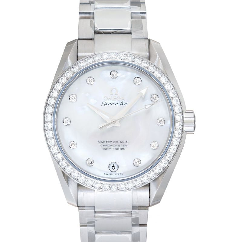 Seamaster 38 mm Mother of pearl Dial in Stainless Steel 231.15.39.21.55.001