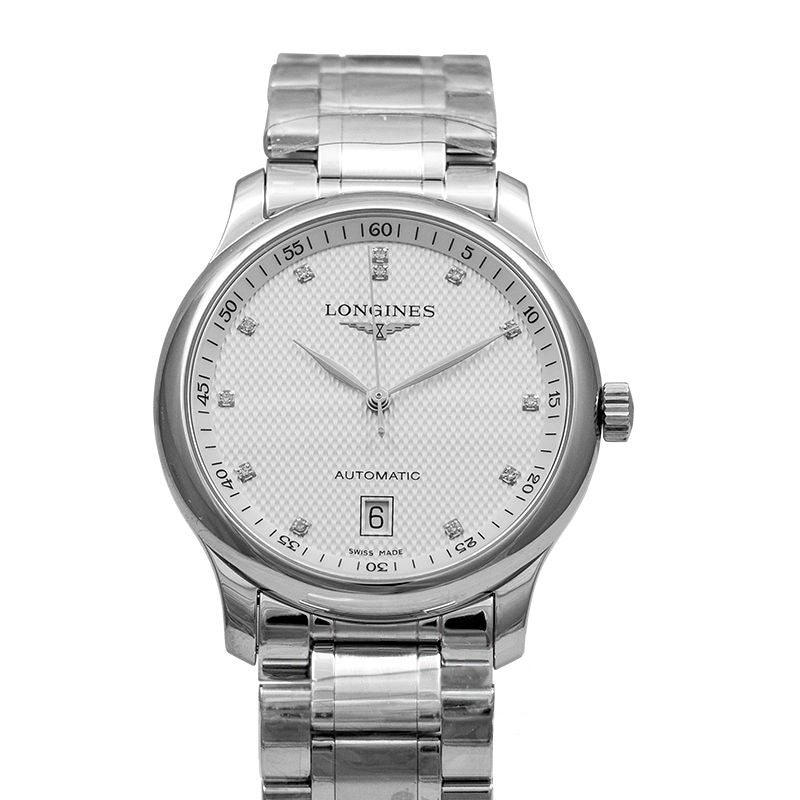 Montre Longines Master Collection 38,5 mm, cadran argenté en acier inoxydable L26284776