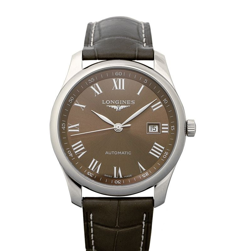 Montre Longines Master Collection 40 mm, cadran gris, acier inoxydable L27934713