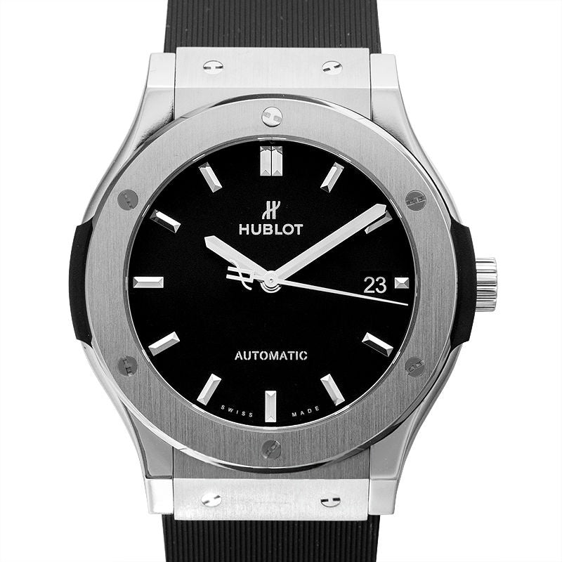 Classic Fusion 45mm Black Dial in Titanium 511.NX.1171.RX