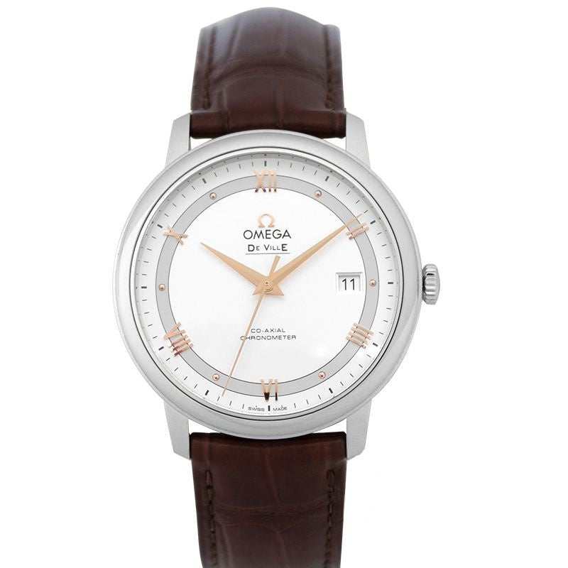 De Ville 39.5 mm Silver Dial in Stainless Steel 424.13.40.20.02.002