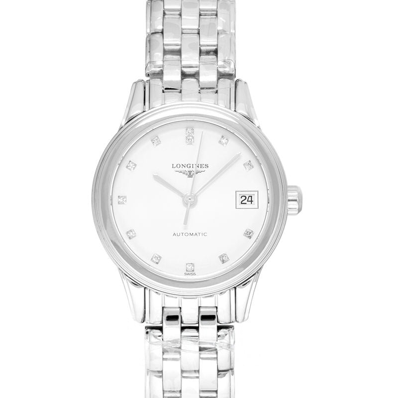Flagship 26 mm White Dial in Stainless Steel L42744276