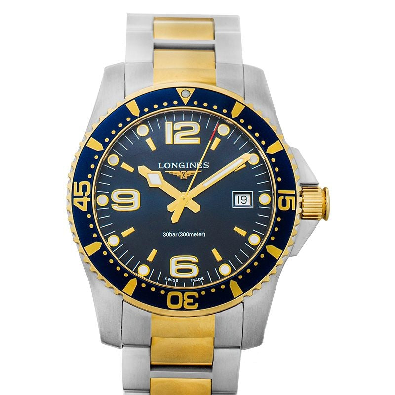 HydroConquest 41 mm Blue Dial in Stainless Steel L37403967
