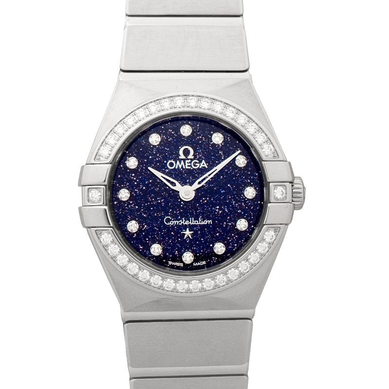 Constellation 25 mm Blue Dial in Stainless Steel 131.15.25.60.53.001