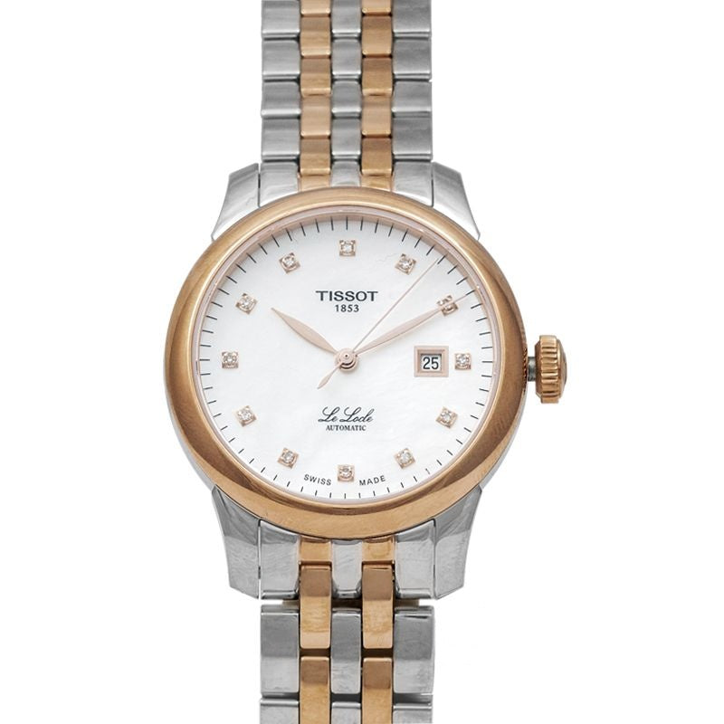 T-Classic 29 mm Mother Of Pearl Dial in Stainless Steel T006.207.22.116.00