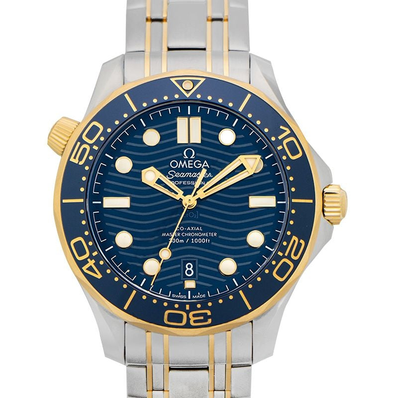 Seamaster 42 mm Blue Dial in Stainless Steel 210.20.42.20.03.001