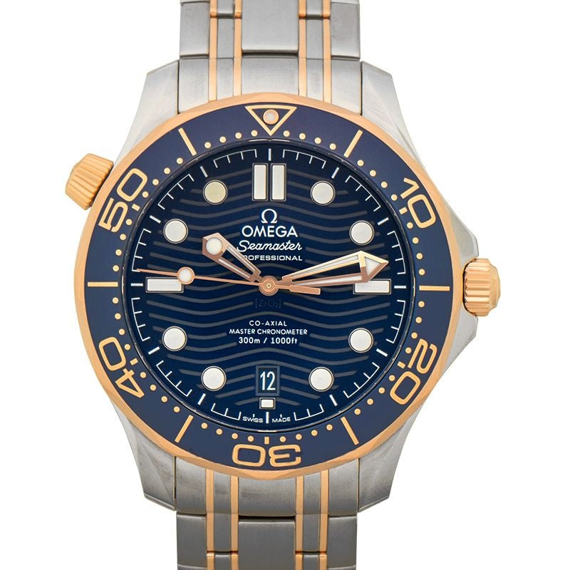 Seamaster 42 mm Blue Dial in Stainless Steel 210.20.42.20.03.002