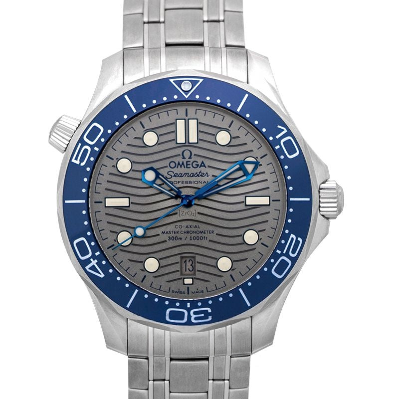 Seamaster 42 mm Grey Dial in Stainless Steel 210.30.42.20.06.001