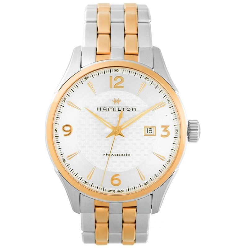 Jazzmaster 44 mm Silver Dial in Stainless Steel H42725151