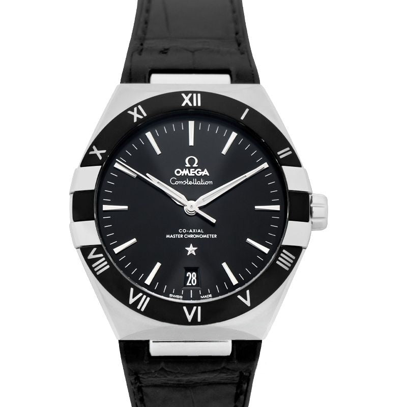 Constellation 41 mm Black Dial in Stainless Steel 131.33.41.21.01.001