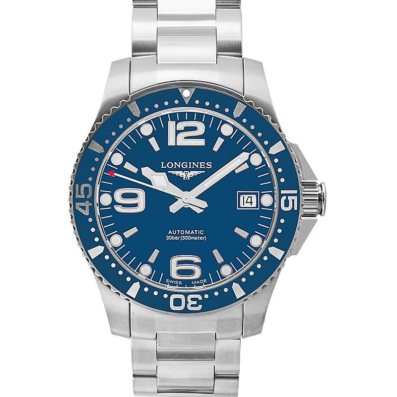 HydroConquest 39 mm Blue Dial in Stainless Steel L37414966