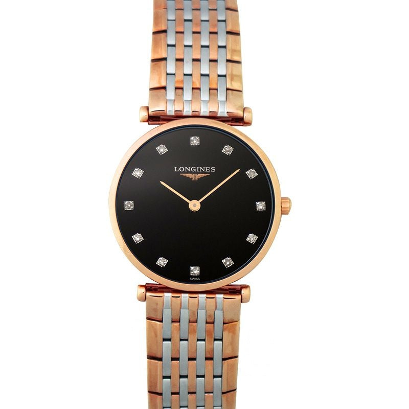 La Grande Classique 29 mm Black Dial in Stainless Steel L45121577
