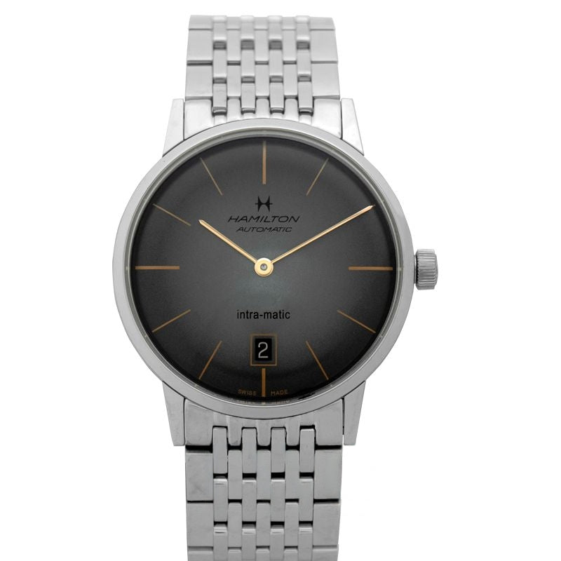 American Classic 38 mm Black Dial in Stainless Steel H38455181