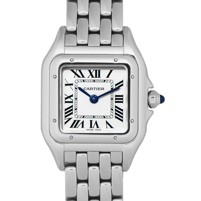 Panth?re de cartier 22 mm Silver Dial in Stainless Steel WSPN0006