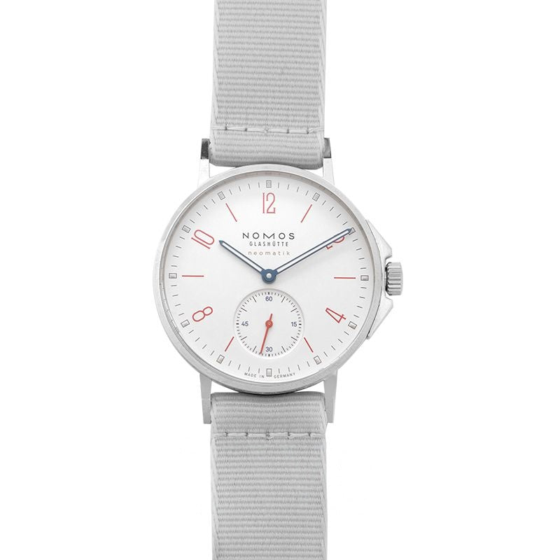 Ahoi 36.3mm White Dial in Stainless Steel 564