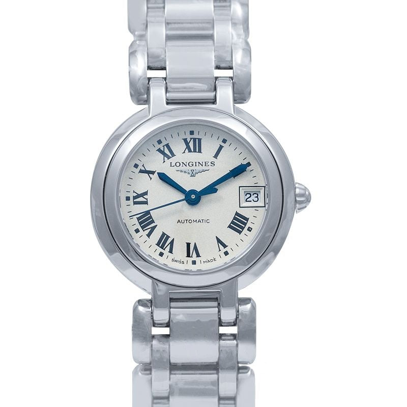 Longines PrimaLuna 26.5 mm Silver Dial in Stainless Steel L81114716