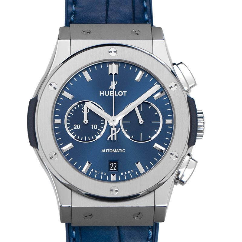 Classic Fusion 42 mm Blue Dial in Titanium 541.NX.7170.LR