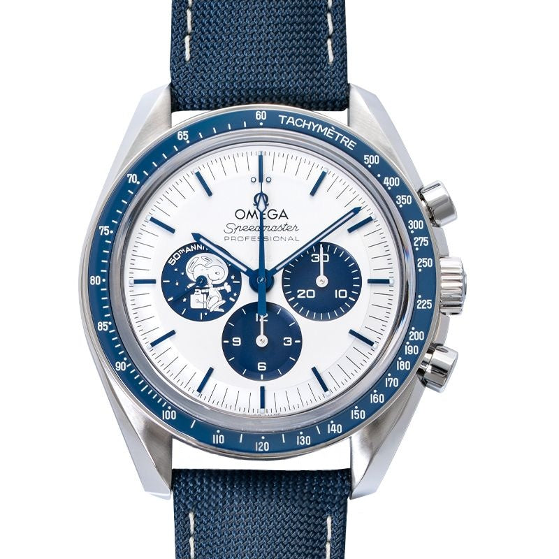 Speedmaster 42 mm White Dial in Stainless Steel 310.32.42.50.02.001