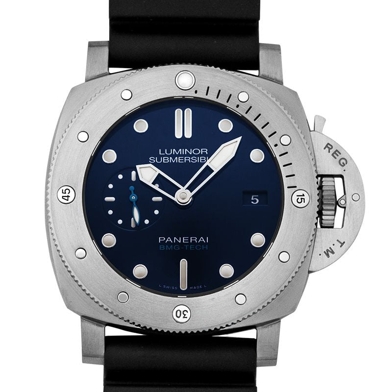 Submersible 47 mm Blue Dial in BMG-Tech PAM00692
