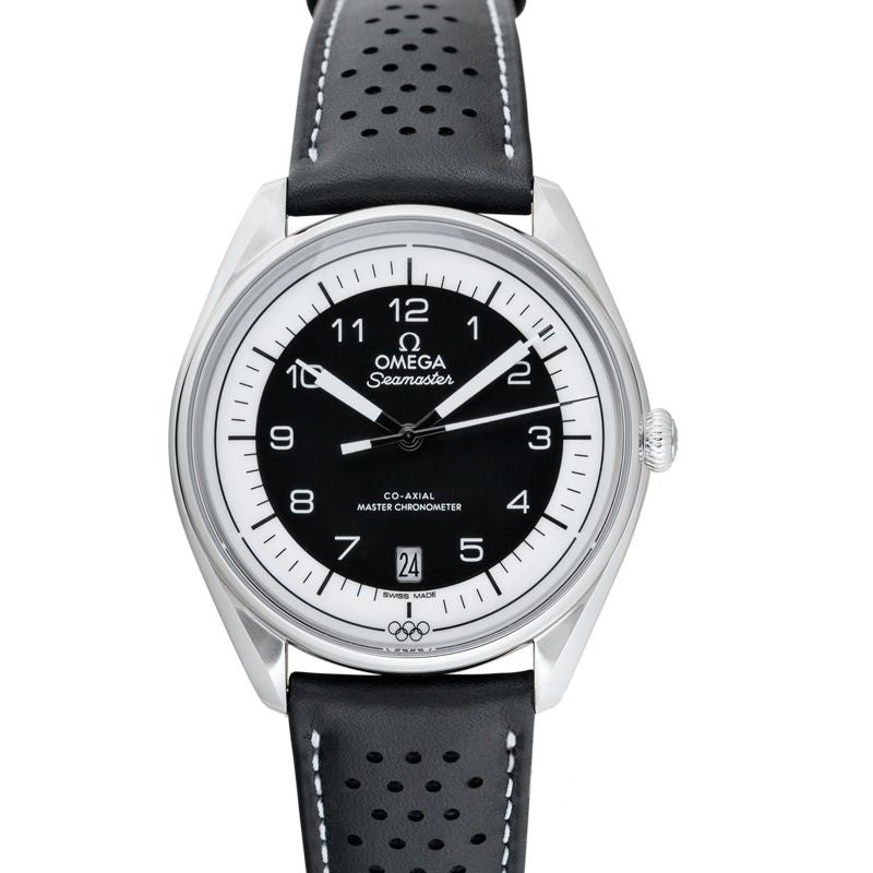 Seamaster 39.5mm Black Dial in Stainless Steel 522.32.40.20.01.003