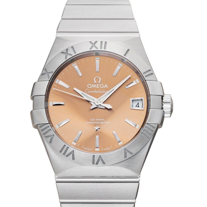 Constellation 38 mm Brown Dial in Stainless Steel 123.10.38.21.10.001