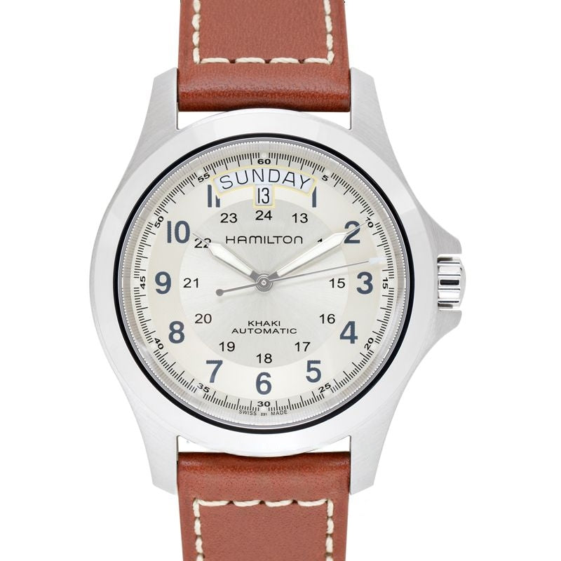 Khaki Field 40 mm Beige Dial in Stainless Steel H64455523