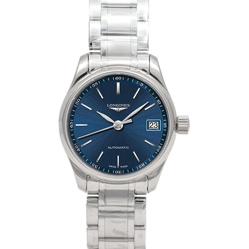 The Longines Master Collection 25.5mm Blue Dial in Stainless Steel L21284926