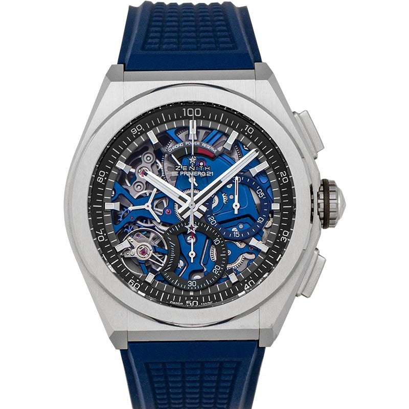 Montre Defy 44 mm à cadran squelette en titane 95.9002.9004/78.R590
