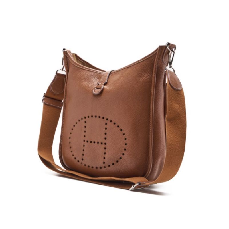 Pre-Owned Shoulder Bag Tryon Clemence Evelyn PM, Leather, Gold, Silver-Tone Hardware, Pre-Owned