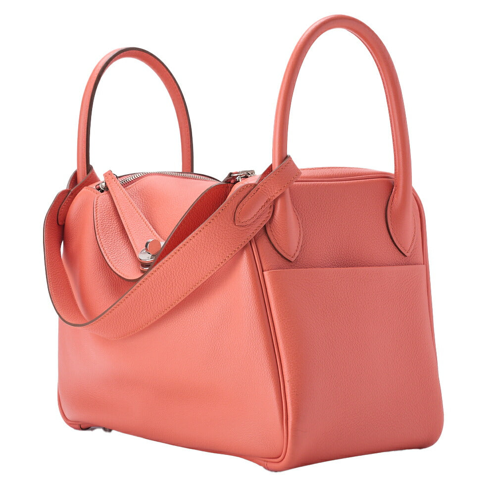 Gebrauchte Lindy 30 2WAY Schultertasche Tryon Clemence Crevette Silberfarbene Hardware Gebraucht