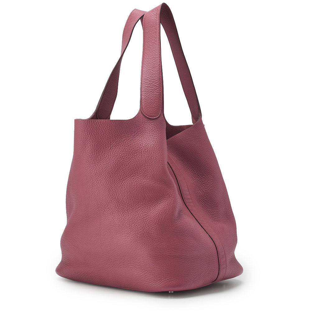 Pre-Owned Tote Bag Picotan Rock TGM Tryon Clemence Corosewood Silver-Tone Hardware Pre-Owned