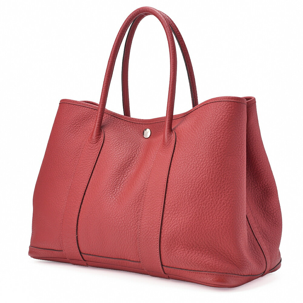 Pre-Owned Garden Party PM Tote Bag, Negonda, Bougainvillea Red, Silver-Tone Hardware, Pre-Owned