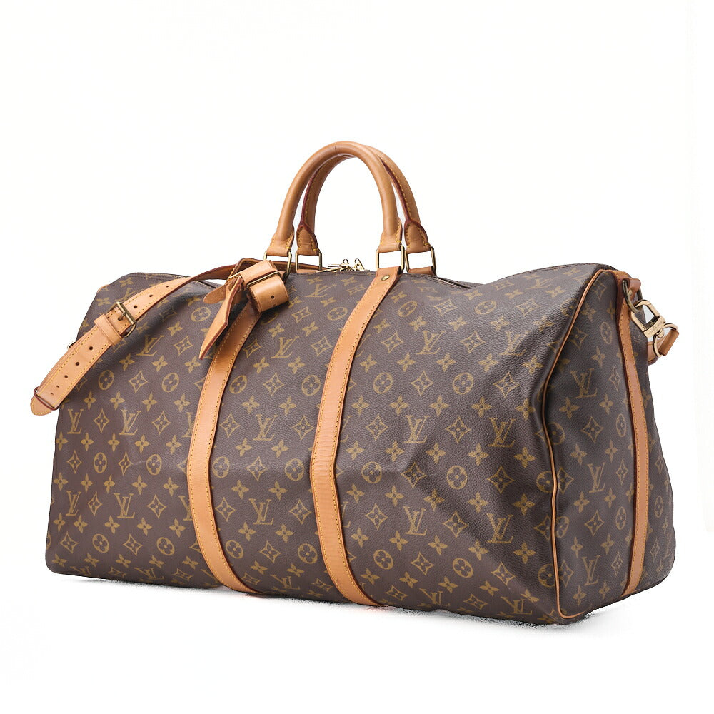 Pre-Owned Vuitton Shoulder Bag, Monogram, Canvas, Brown, Gold-Tone Hardware, Pre-Owned
