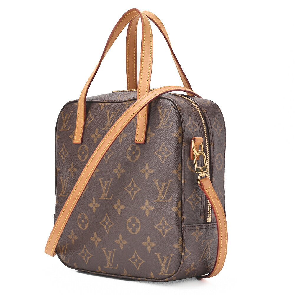 Pre-Owned Vuitton Shoulder Bag, Monogram, Canvas, Brown, Gold-Tone Hardware, Pre-Owned