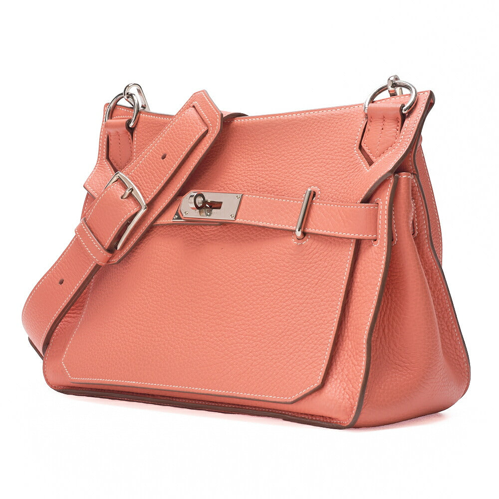 Pre-Owned Gypsiere 30 Shoulder Bag Tryon Clemence Crevette Silver-Tone Hardware Pre-Owned