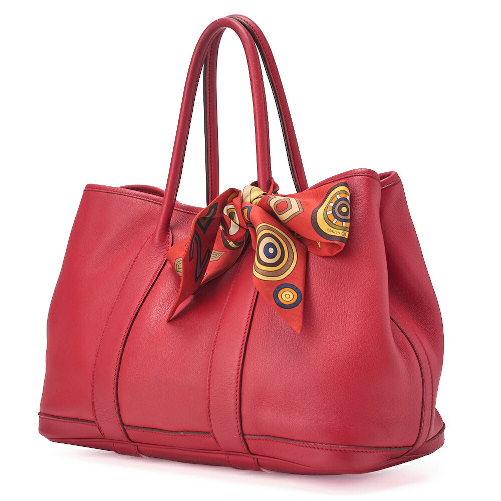 Pre-Owned Garden Twilly TPM Tote Bag Swift Vermillion Silver-Tone Hardware, Pre-Owned