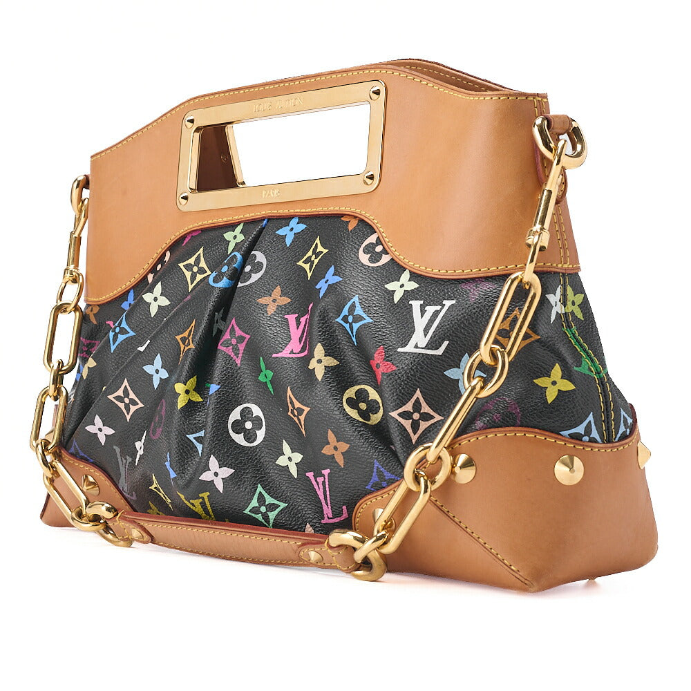 Pre-Owned VUITTON Vuitton Monogram Multicolor Judy PM 2WAY Handbag M40254 Gold-Tone Hardware, Pre-Owned