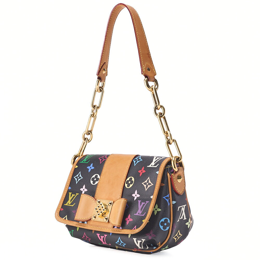 Pre-Owned VUITTON Vuitton Monogram Multicolor Patty M40306 Gold-Tone Hardware, Pre-Owned