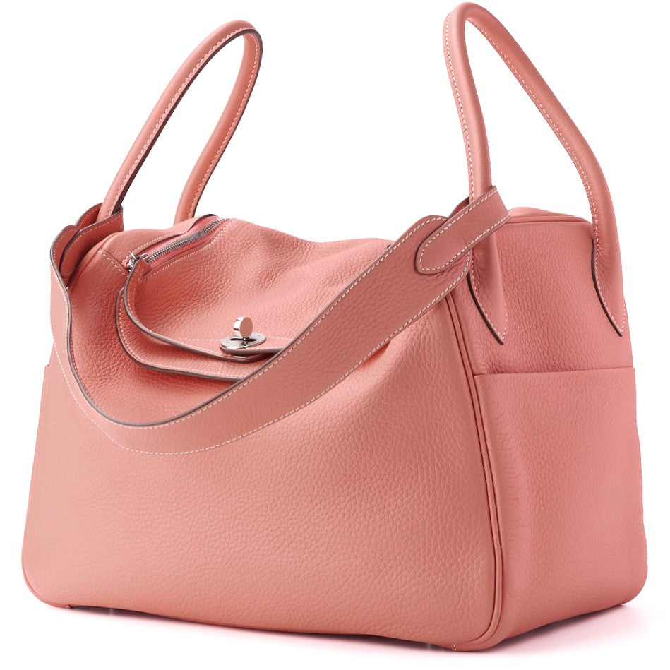 Gebrauchte Lindy 34 Schultertasche, Tryon Clemence, Crevette, silberfarbene Metallteile, gebraucht